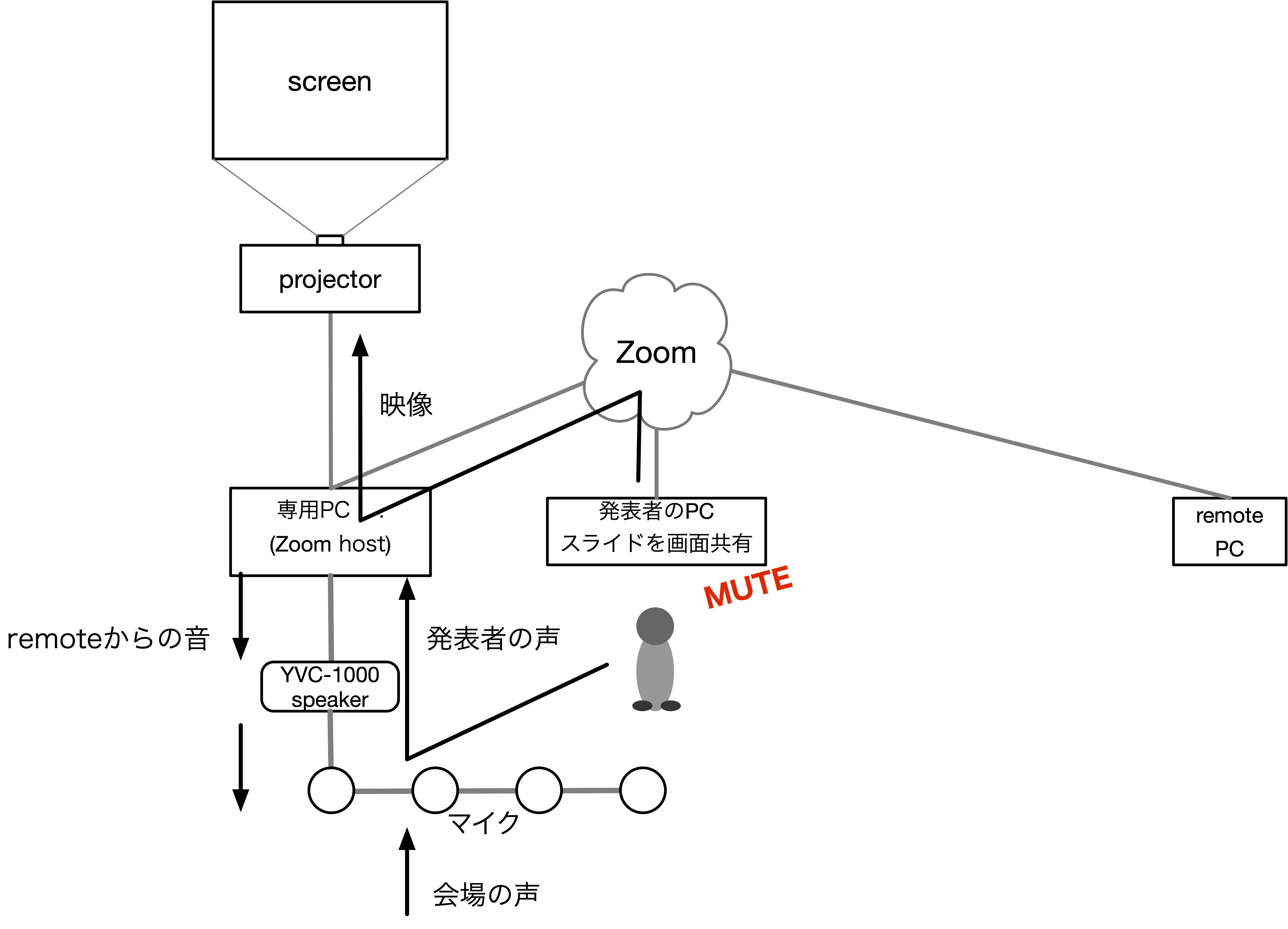 Zoom and YVC-1000 setup