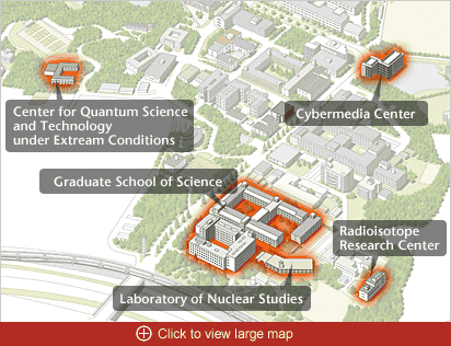 Click to view large map: Toyonaka Campus